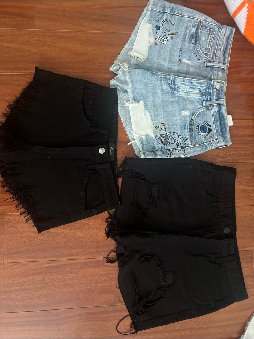 American Eagle Vintage  Festival Shorts featuring